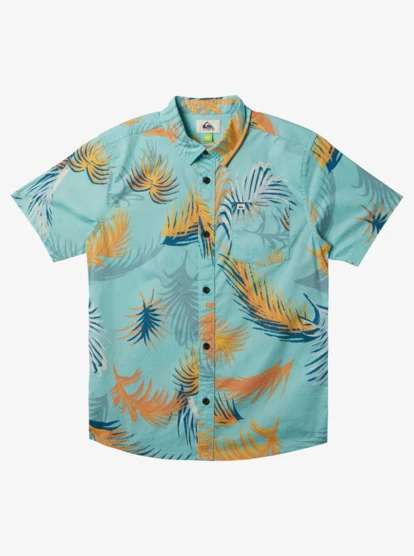 Quiksilver Tropical Glitch Short Sleeve Shirt