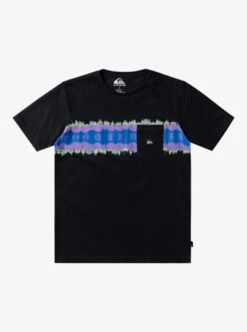 Quiksilver Tie Dye Stripe T-Shirt