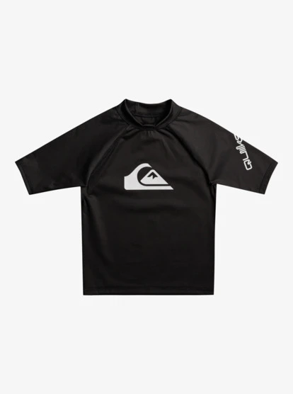 Quiksilver Boy's 2-7 All Time Short Sleeve UPF 50 Rashguard - Image 3