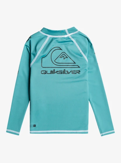Quiksilver Boy's 2-7 On Tour Long Sleeve UPF 50 Rashguard - Image 2