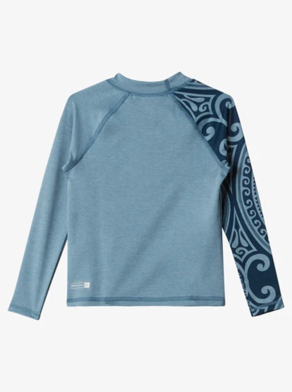 Quiksilver Boy's 2-7 Hawaii Big Island UPF 50 Long Sleeve Surf Tee - Image 2