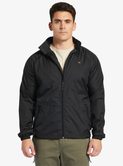 Quiksilver Waterman Shell Shock Water-Resistant Lightweight Mini Ripstop Windbreaker - Image 3