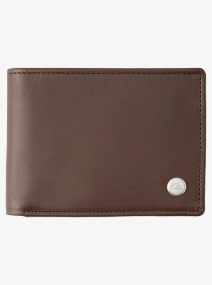 Quiksilver Mac Tri-Fold Leather Wallet