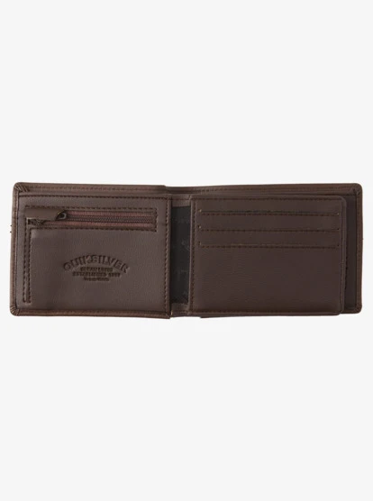 Quiksilver Mac Tri-Fold Leather Wallet - Image 2