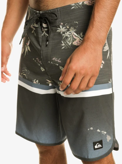 Quiksilver Surfsilk Division Scallop 19" Boardshorts - Image 5