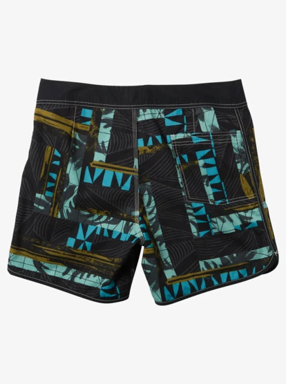 Quiksilver Gregg Kaplan Blank Canvas Scallop Snap 16" Boardshorts - Image 2