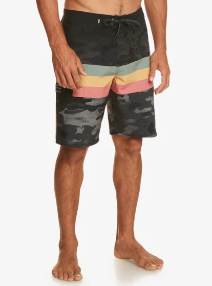 Quiksilver Surfsilk Hawaii Stripe 20" Boardshorts - Image 3