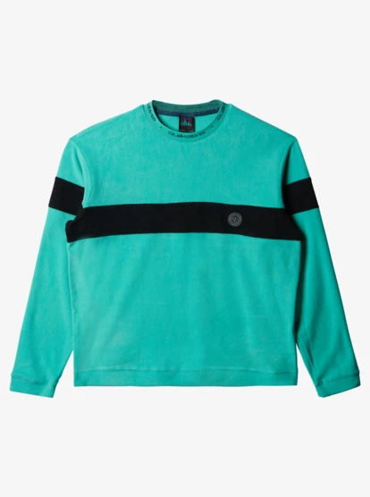 Quiksilver Flame On Fleece Crewneck Sweatshirt