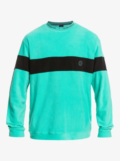 Quiksilver Flame On Fleece Crewneck Sweatshirt - Image 8