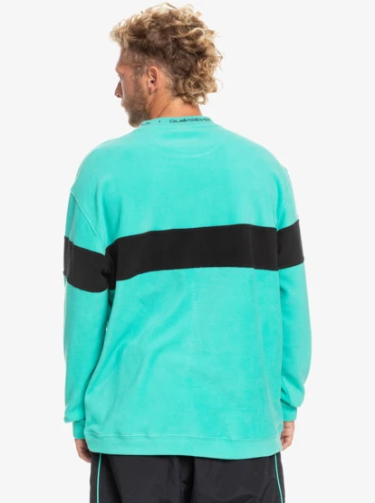 Quiksilver Flame On Fleece Crewneck Sweatshirt - Image 7