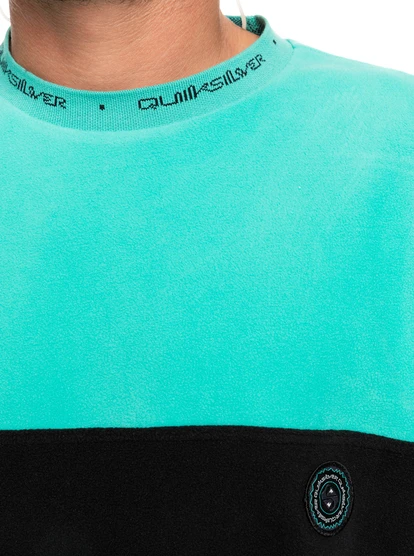 Quiksilver Flame On Fleece Crewneck Sweatshirt - Image 5