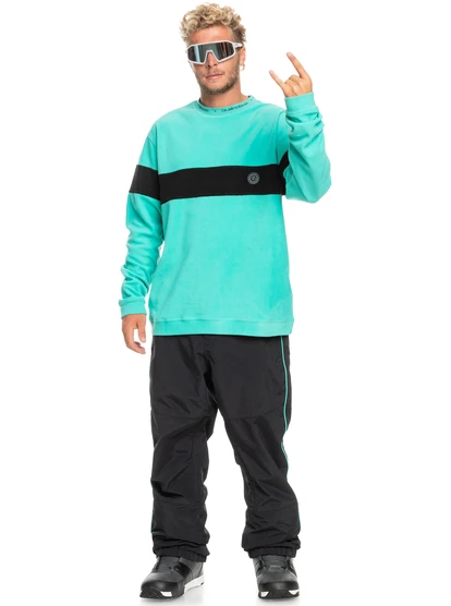 Quiksilver Flame On Fleece Crewneck Sweatshirt - Image 6