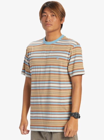 Quiksilver Geller Stripe T-Shirt - Image 4