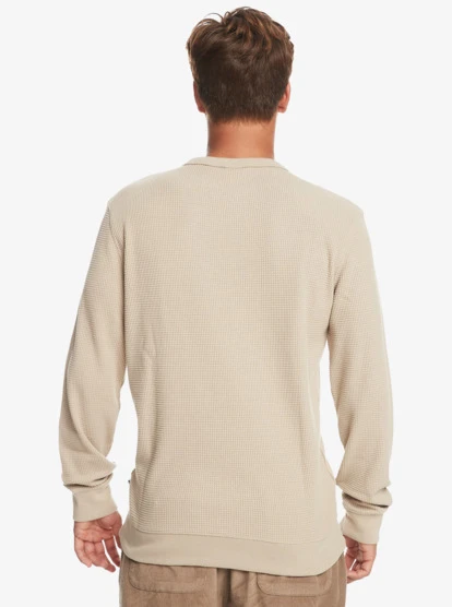 Quiksilver Flanders Waffle Long Sleeve T-Shirt - Image 3