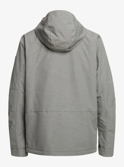 Quiksilver Mission Solid Insulated Grey Snow Jacket - Image 19