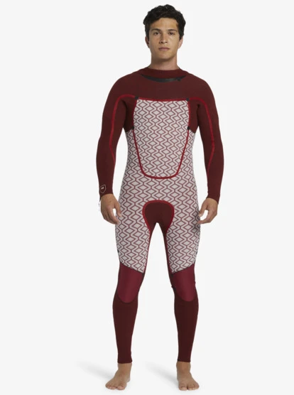 Quiksilver 4/3 Marathon Sessions Back-Zip Wetsuit - Image 4