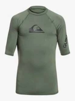 Quiksilver All Time Short Sleeve UPF 50 Rashguard