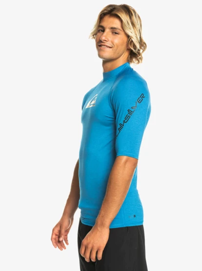 Quiksilver All Time Short Sleeve UPF 50 Rashguard - Image 4