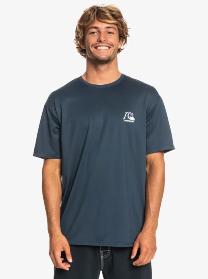 Quiksilver Heritage Heather Short Sleeve UPF 50 Surf T-Shirt - Image 3