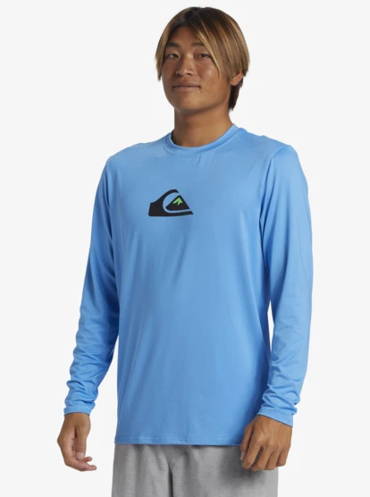 Quiksilver Solid Streak Long Sleeve UPF 50 Surf Tee - Image 3
