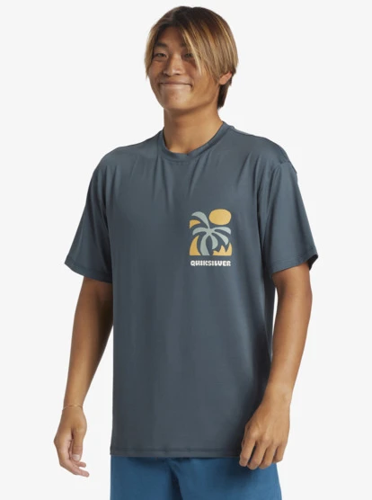 Quiksilver Mix Session UPF 50 Short Sleeve Surf Tee - Image 3