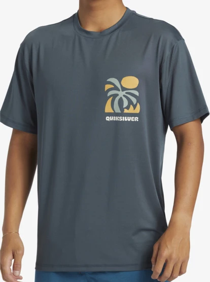 Quiksilver Mix Session UPF 50 Short Sleeve Surf Tee - Image 4