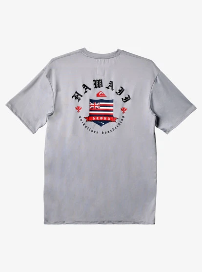 Quiksilver Hawaii Royalty UPF 50 Short Sleeve Surf Tee - Image 2