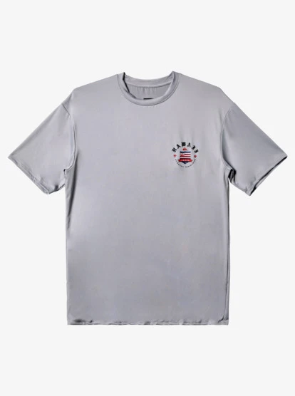 Quiksilver Hawaii Royalty UPF 50 Short Sleeve Surf Tee