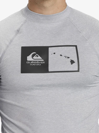 Quiksilver Hawaii Double Down UPF 50 Long Sleeve Surf Tee - Image 5