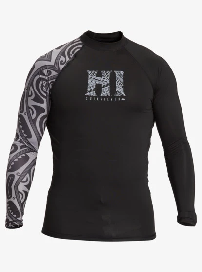 Quiksilver Hawaii Big Island UPF 50 Long Sleeve Surf Tee