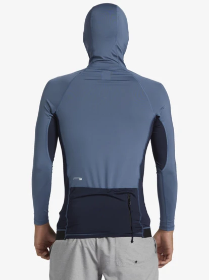 Quiksilver Storm Tripper Hooded Long Sleeve Surf Top - Image 5