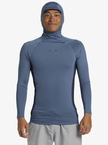 Quiksilver Storm Tripper Hooded Long Sleeve Surf Top - Image 2