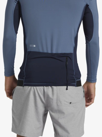 Quiksilver Storm Tripper Hooded Long Sleeve Surf Top - Image 4