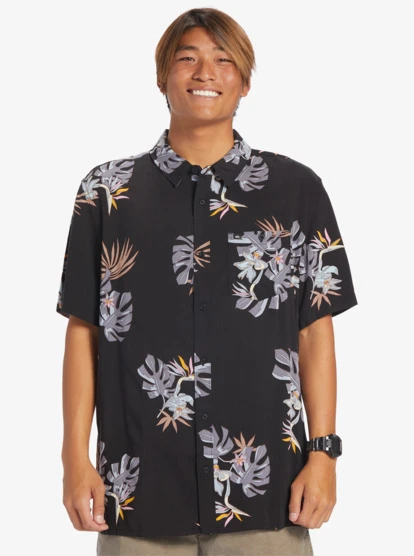 Quiksilver The Floral Short Sleeve Shirt - Image 3