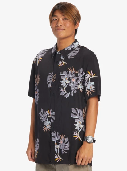 Quiksilver The Floral Short Sleeve Shirt - Image 4