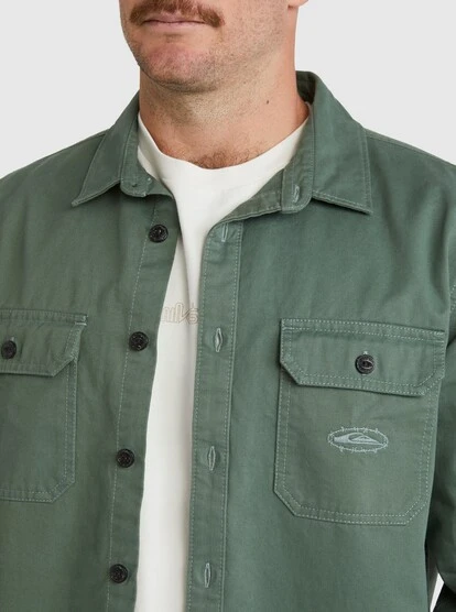 Quiksilver Mikey Long Sleeve Shirt - Image 7
